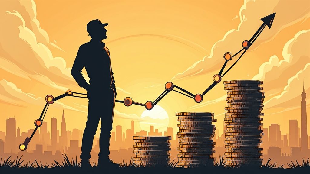 A montage of modern sponsorship examples: a streamer with a branded headset, an influencer unboxing a product, and a team celebrating in jerseys with a clear sponsor logo.