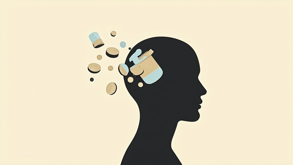 Woman looking thoughtfully out a window, contemplating her health choices.