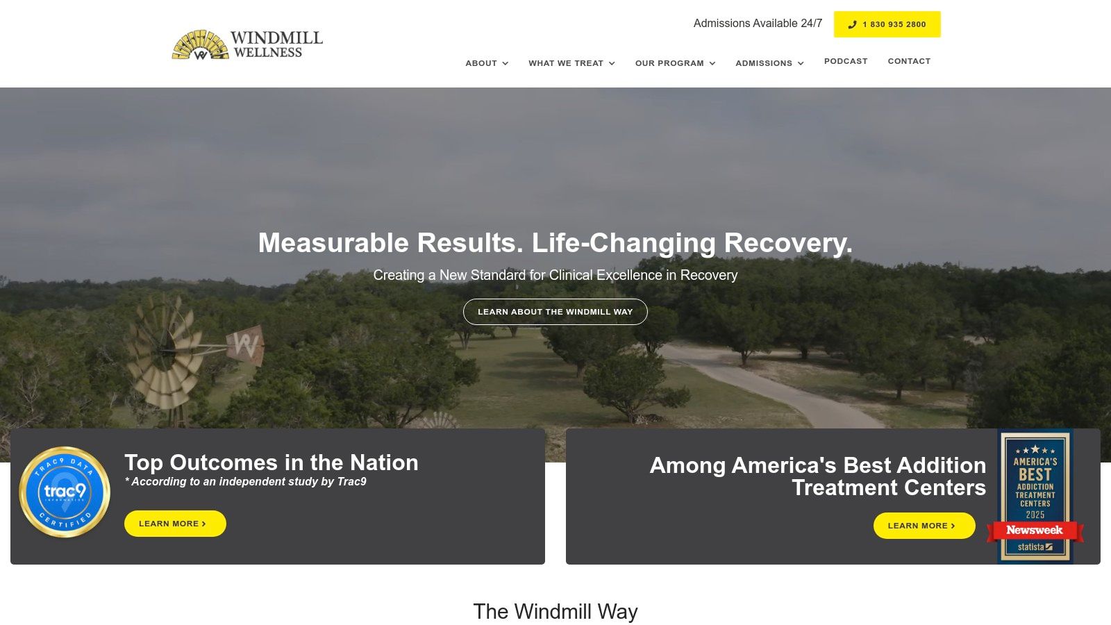 Windmill Wellness Ranch (Canyon Lake)