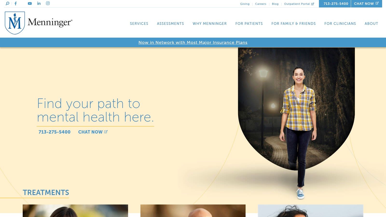 The Menninger Clinic (Houston) – Center for Addiction Medicine & Recovery