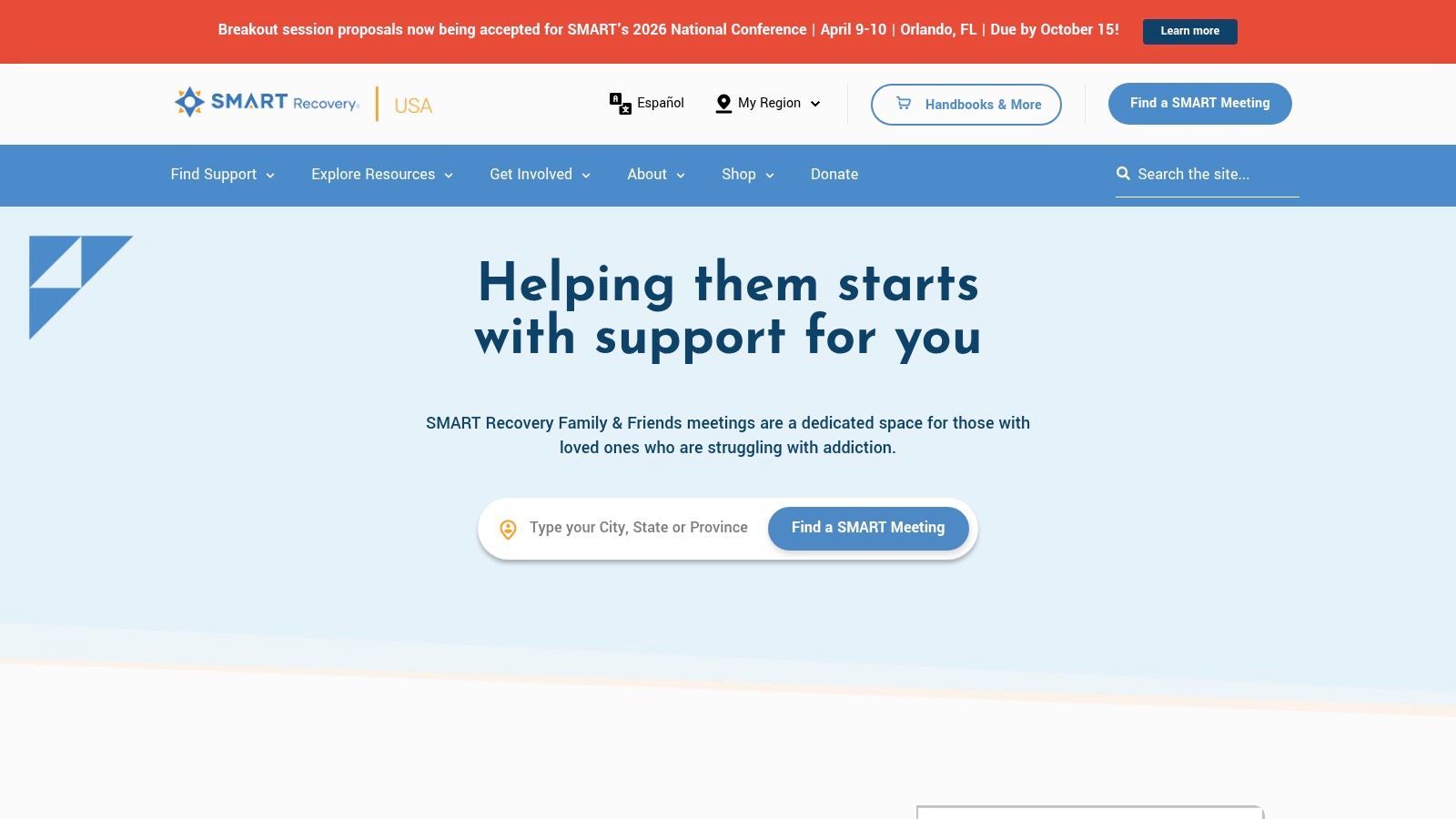 SMART Recovery — Family & Friends