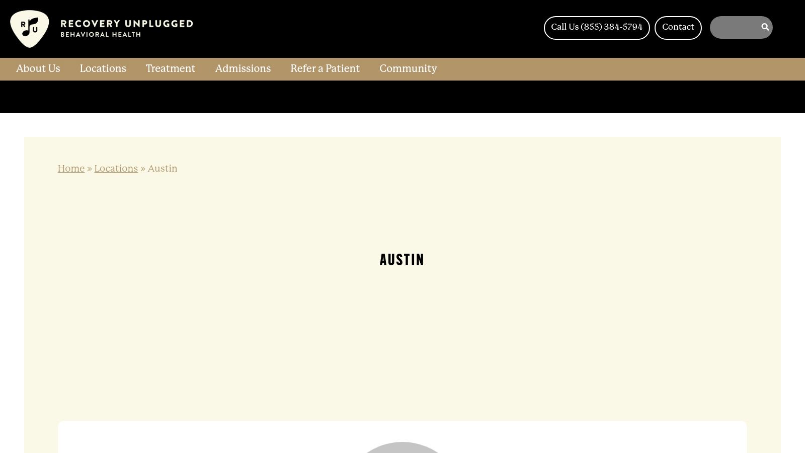 Recovery Unplugged – Austin