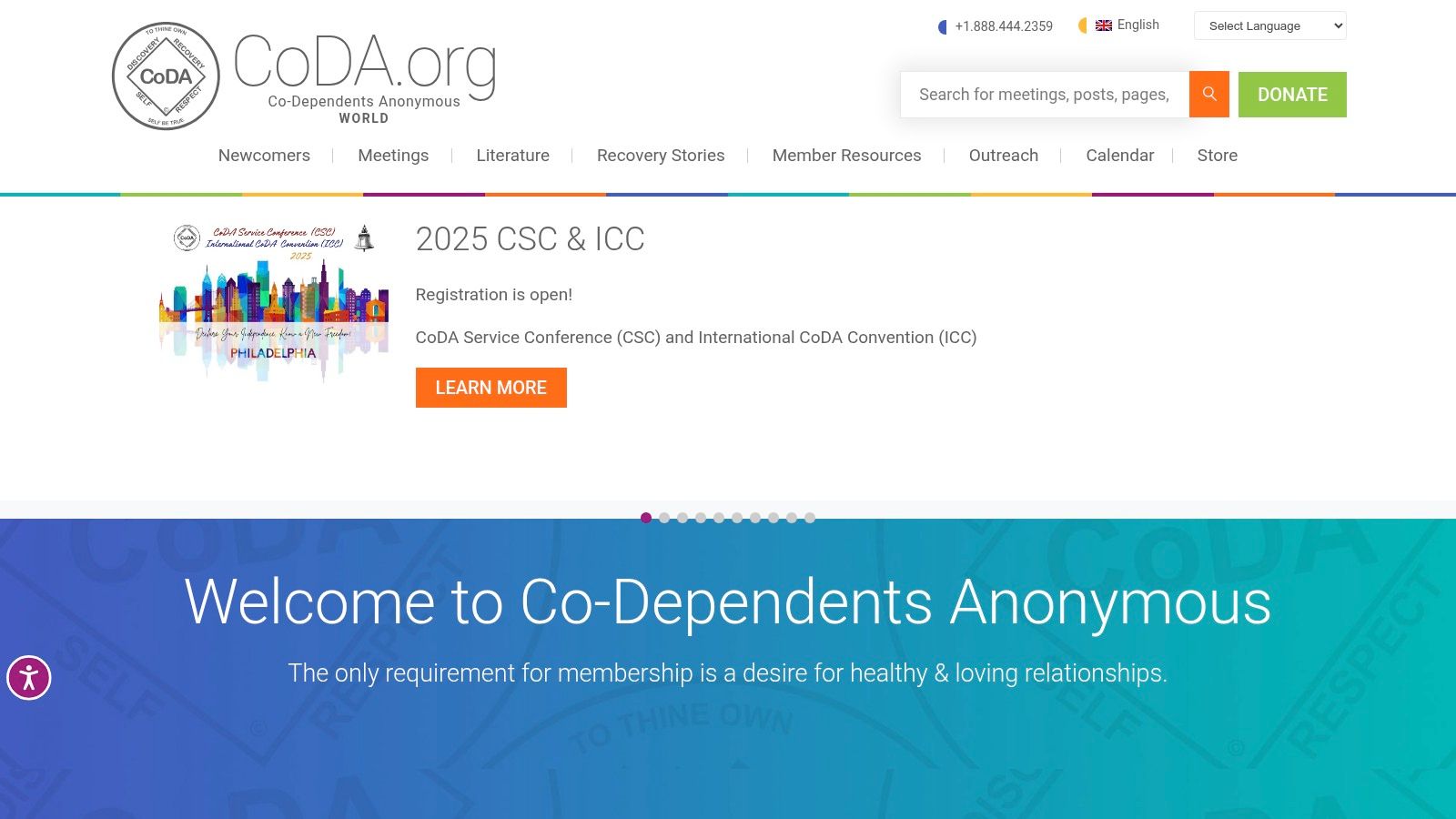 Co-Dependents Anonymous (CoDA)