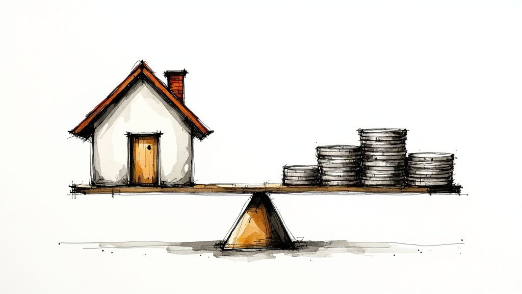 Loading real market data into a rental property profit calculator