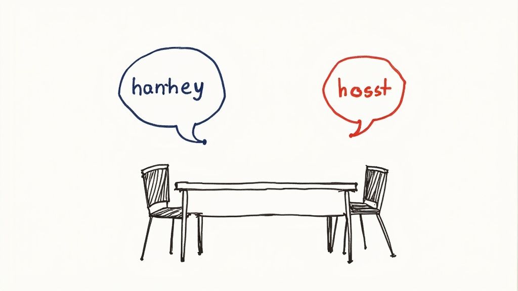 Organized systems make hosting easier.