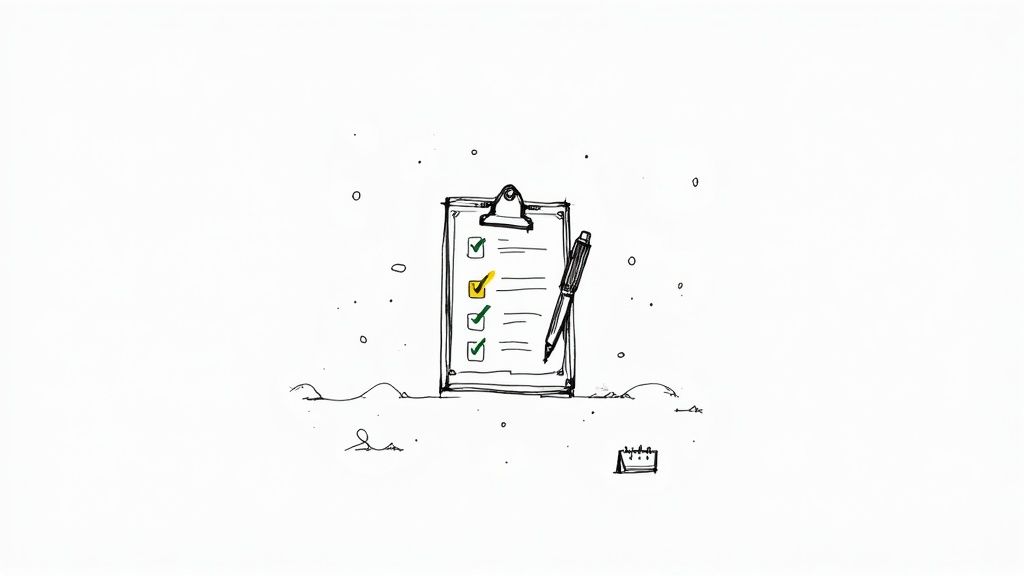 Una persona estudia un mapa con chinchetas y notas adhesivas, símbolo de la complejidad de la normativa local.