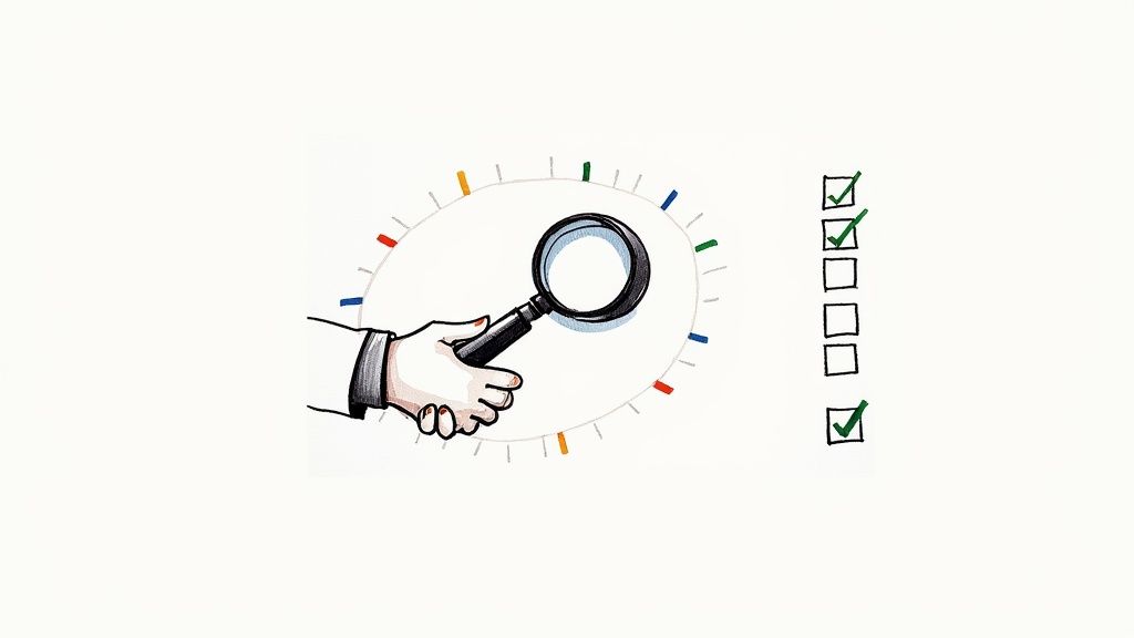 A person's hands shaking in a business agreement, with keys on the table.