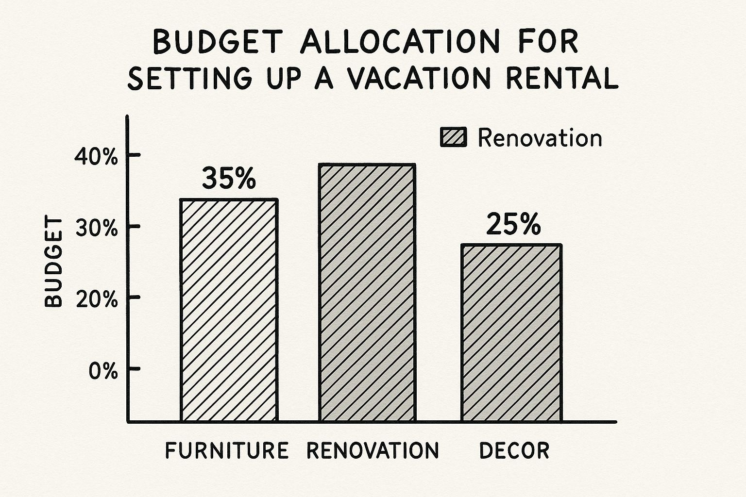 关于创办度假租赁业务的信息图表