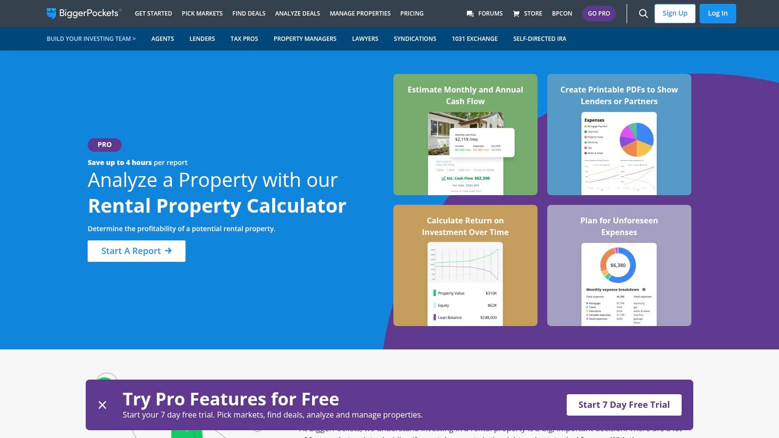 BiggerPockets Calculators