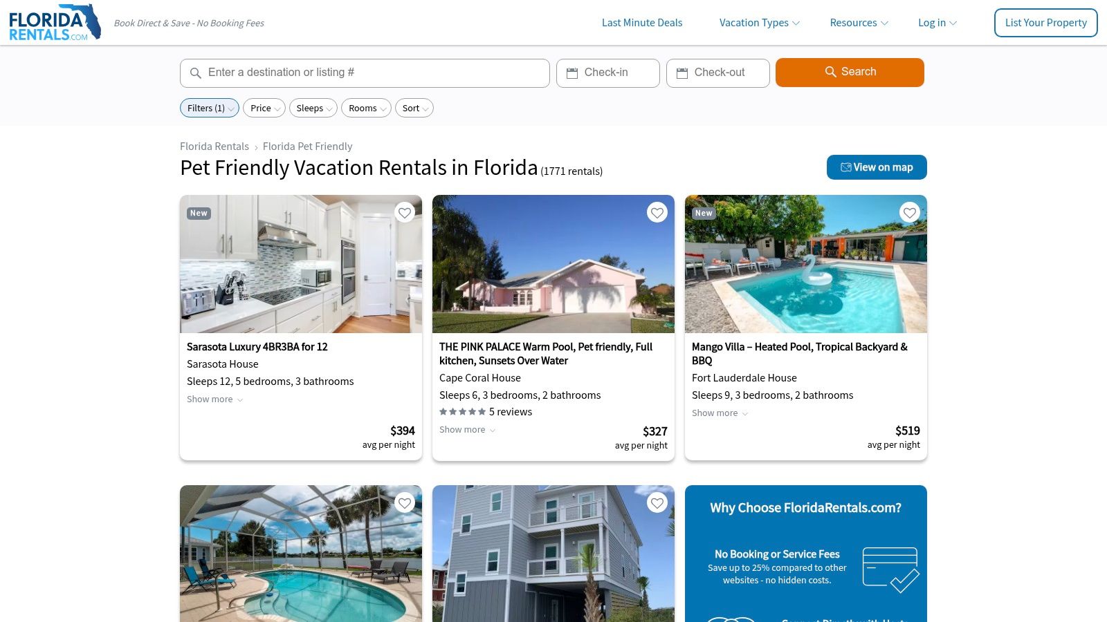 FloridaRentals.com