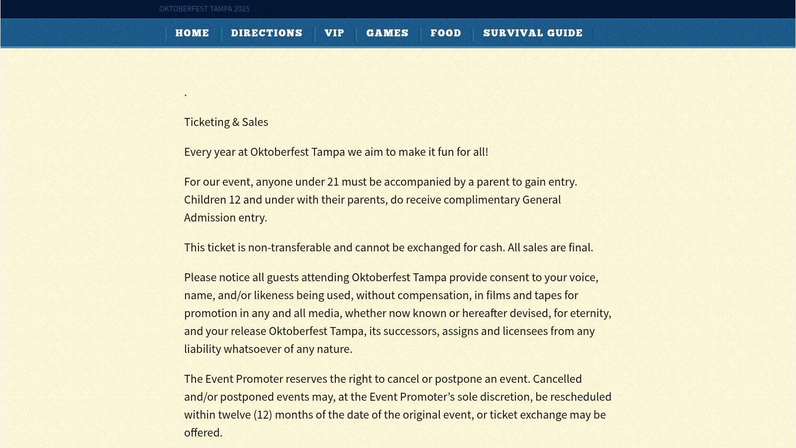 Oktoberfest Tampa – Curtis Hixon waterfront festival