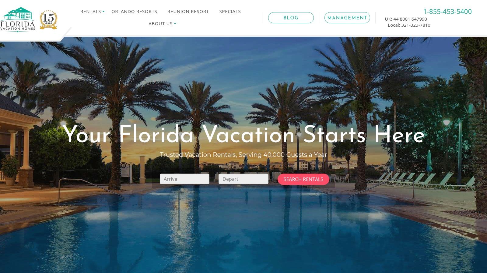 Reunion Vacation Homes (Florida Vacation Homes & Villas)