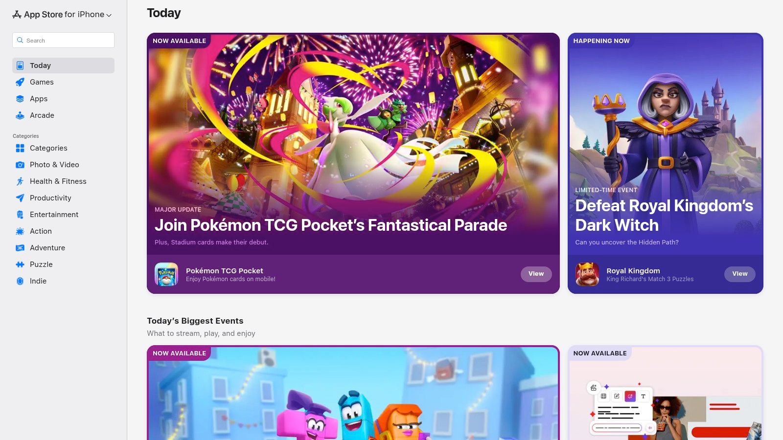 Apple App Store (iOS/iPadOS)