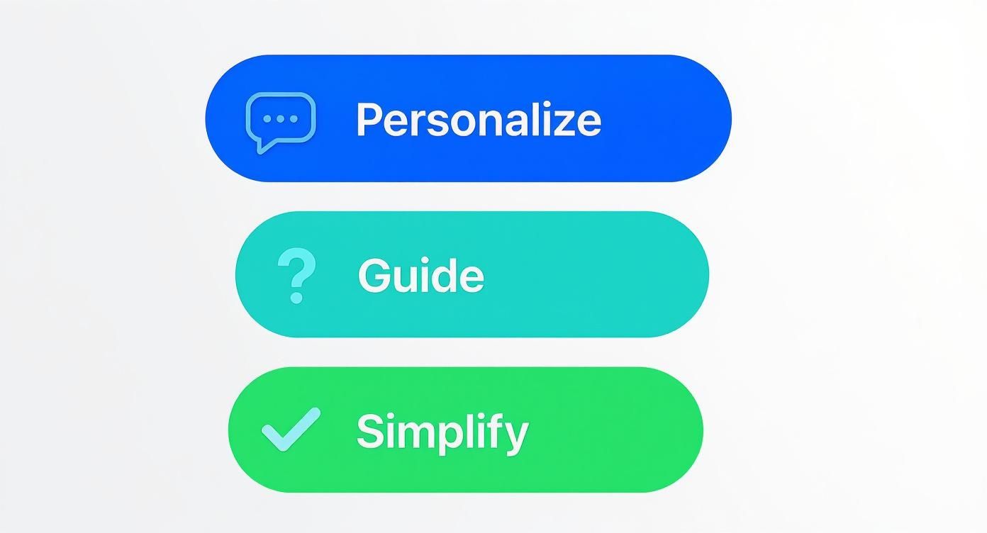 Infographic about how to ask for testimonials