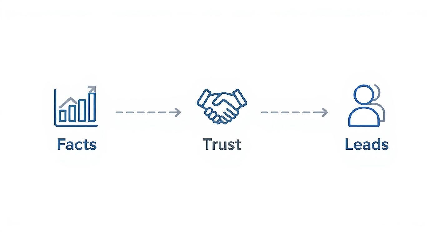 Infographic about video case study production