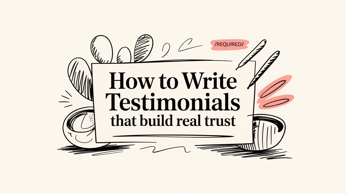 How to Write Testimonials That Build Real Trust