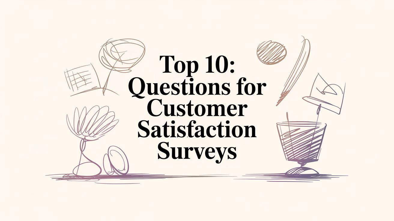 Top 10: questions for customer satisfaction surveys