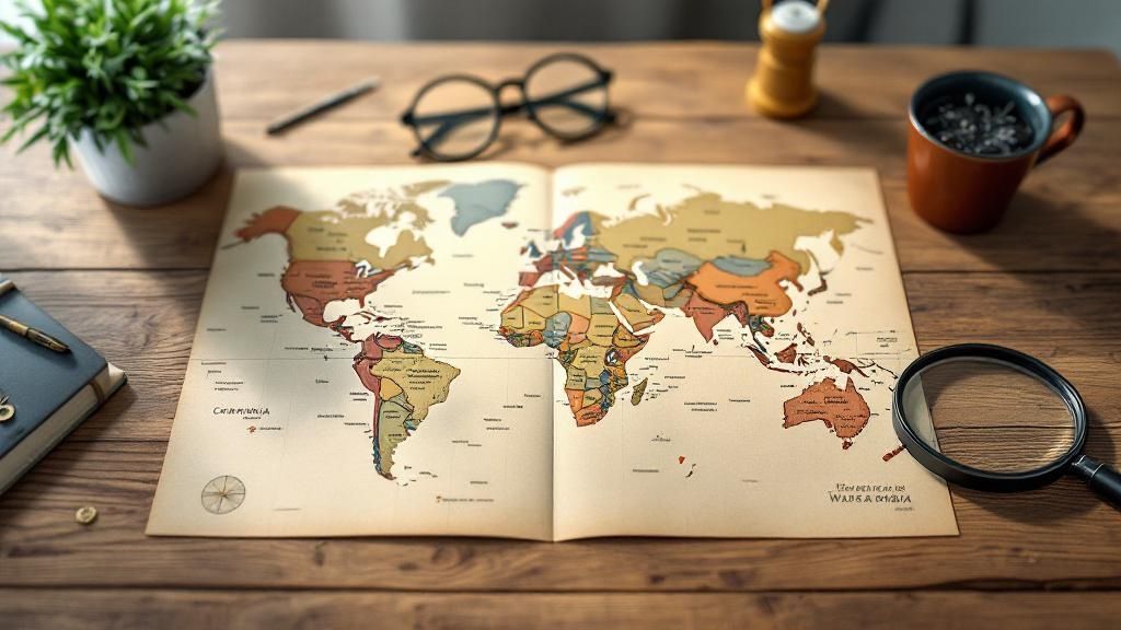 A person capturing a beautiful landscape with their smartphone, symbolizing the rise of video content in travel.