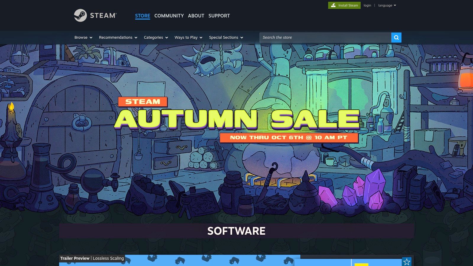 Steam – Animation & Modeling software (marketplace)