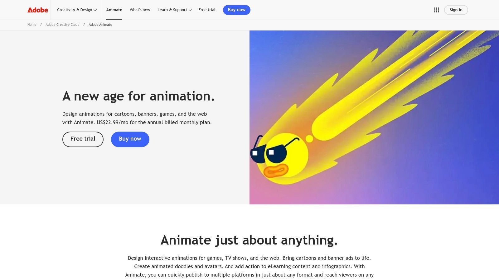 Adobe Animate (official)