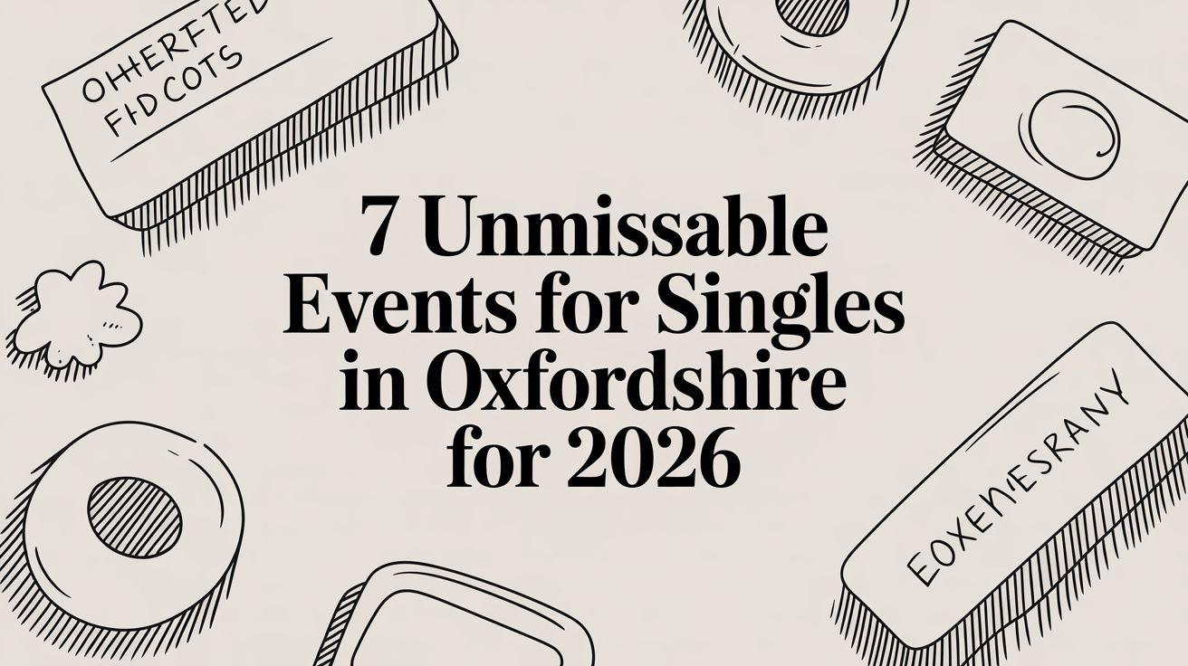 7 Unmissable Events for Singles in Oxfordshire for 2026