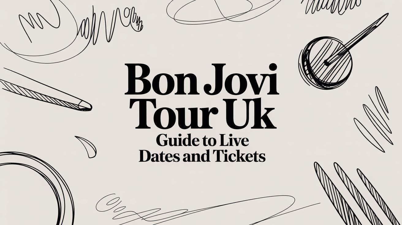 Bon Jovi Tour UK Guide To Live Dates And Tickets