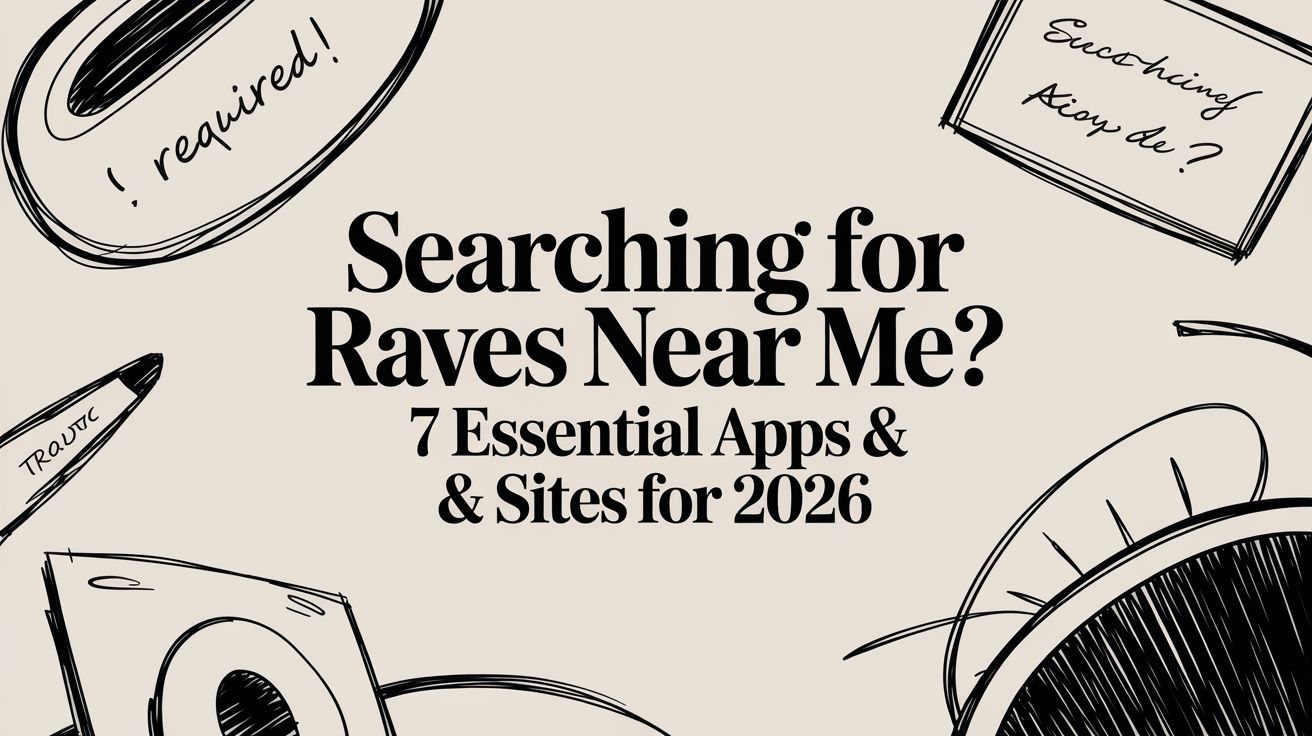 Searching for Raves Near Me? 7 Essential Apps & Sites for 2026