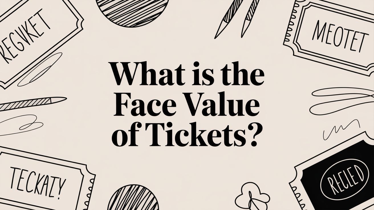 What Is the Face Value of Tickets?