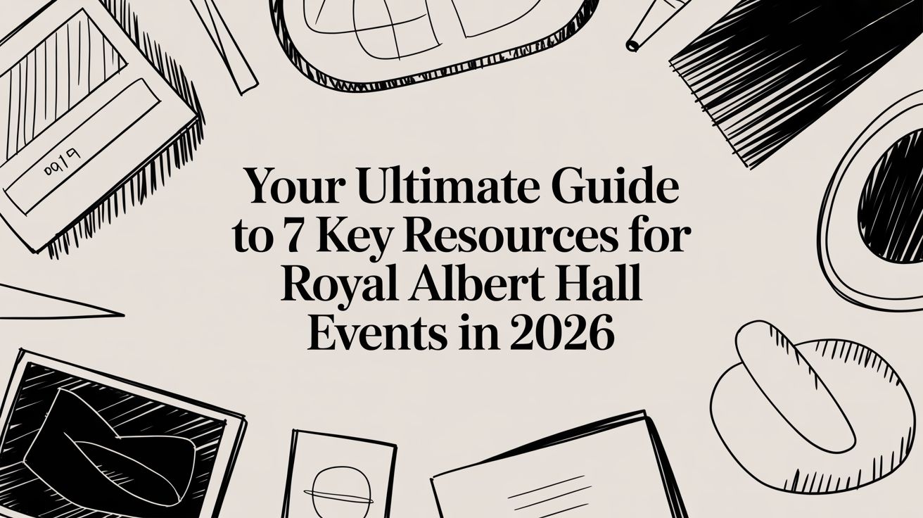 Your Ultimate Guide to 7 Key Resources for Royal Albert Hall Events in 2026