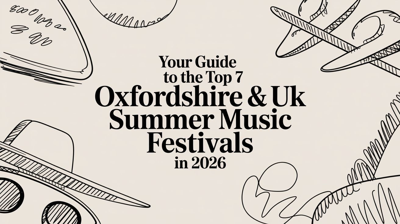 Your Guide to the Top 7 Oxfordshire & UK Summer Music Festivals in 2026