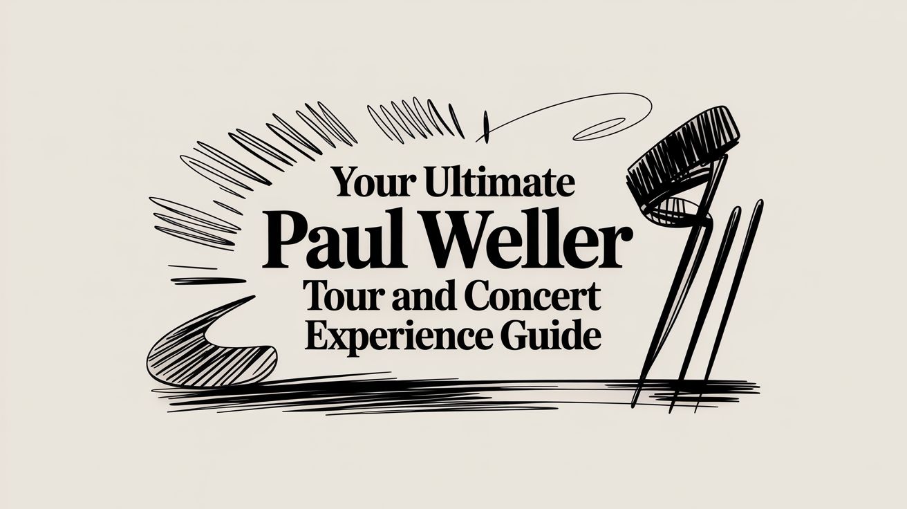 Your Ultimate Paul Weller Tour and Concert Experience Guide