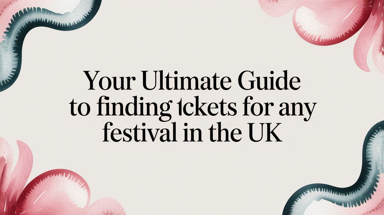 Your Ultimate Guide to Finding Tickets for Any Festival in the UK