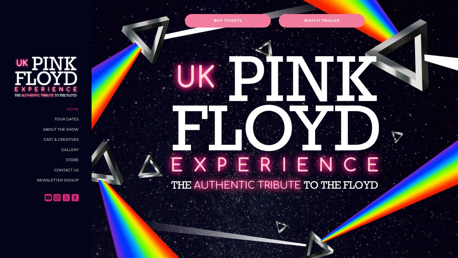 UK Pink Floyd Experience (official site)
