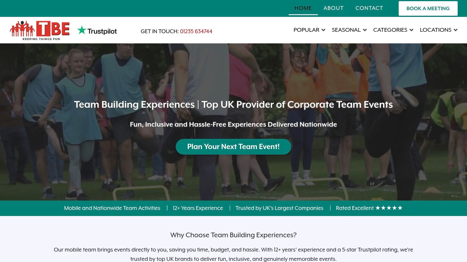 Team Building Experiences (TBE)