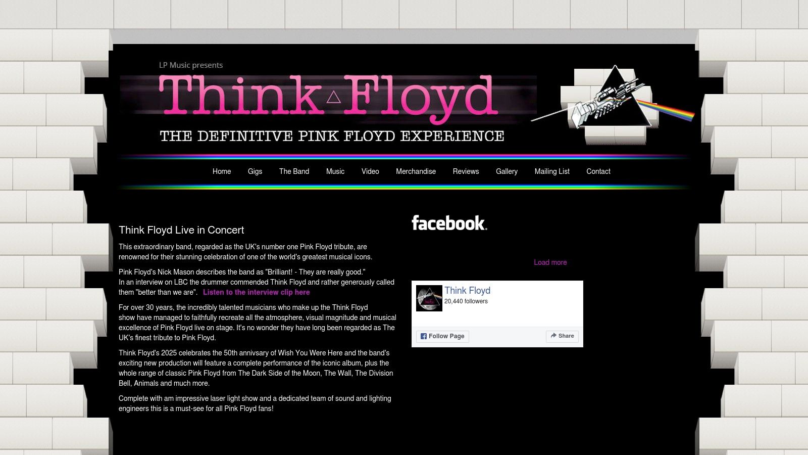 Think Floyd (official site)