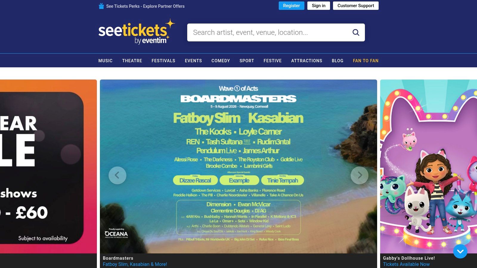 See Tickets: The Glastonbury Gatekeeper and Major Event Specialist