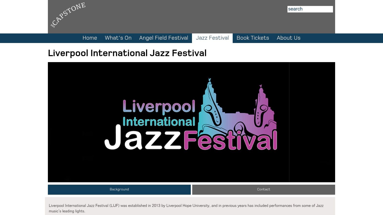 Liverpool International Jazz Festival (Capstone)
