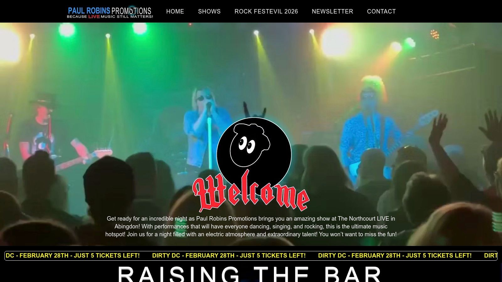 Paul Robins Promotions: The Heartbeat of Abingdon's Live Music Scene
