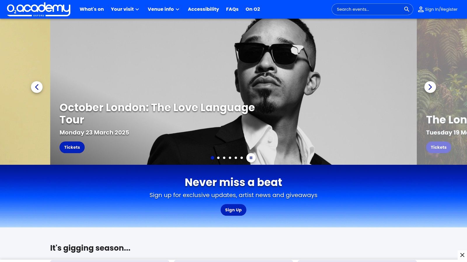 O2 Academy Oxford (Academy Music Group)