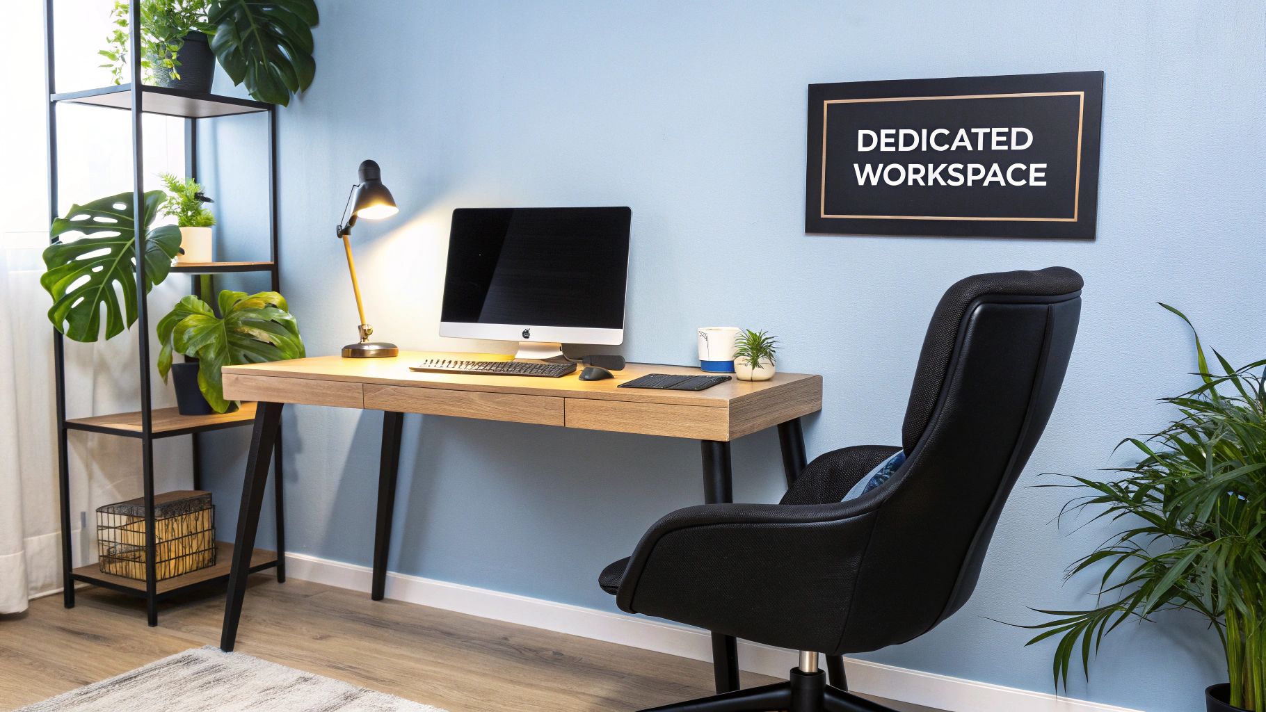 Establish a Dedicated Workspace