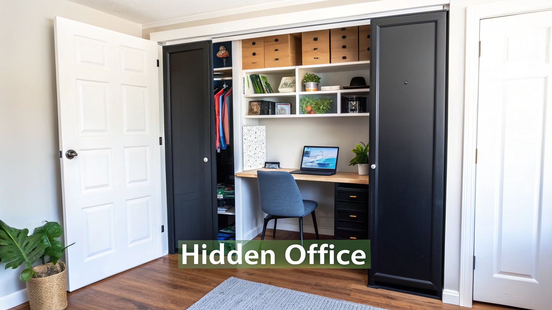Closet Office Conversion