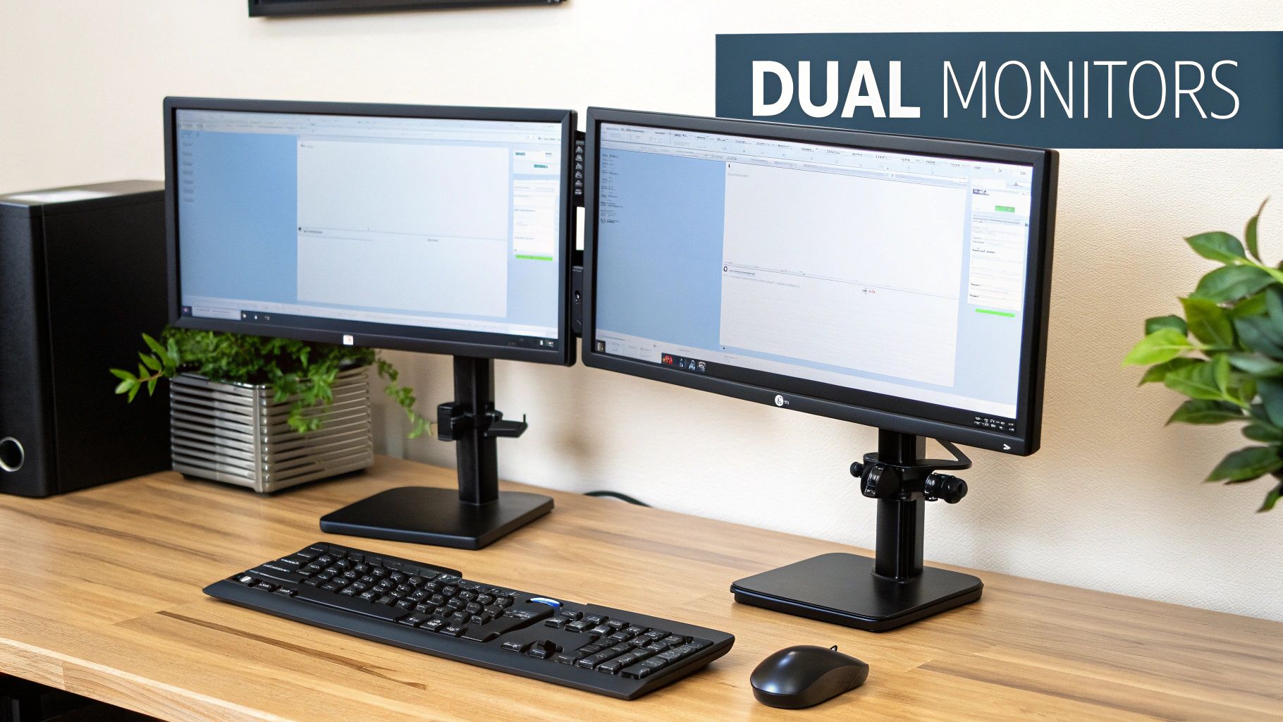 Dual Monitor Setup