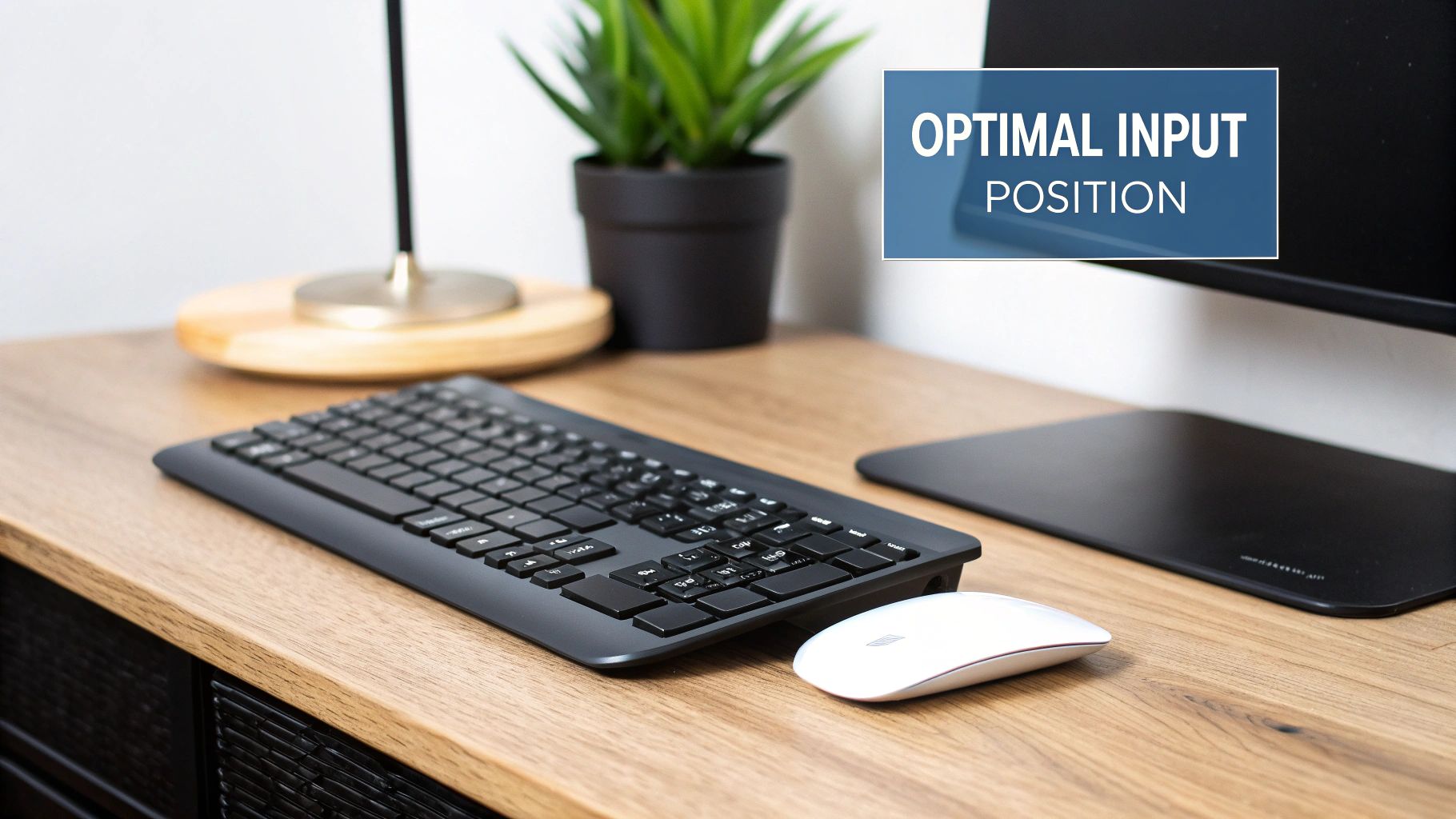 Keyboard and Mouse Positioning