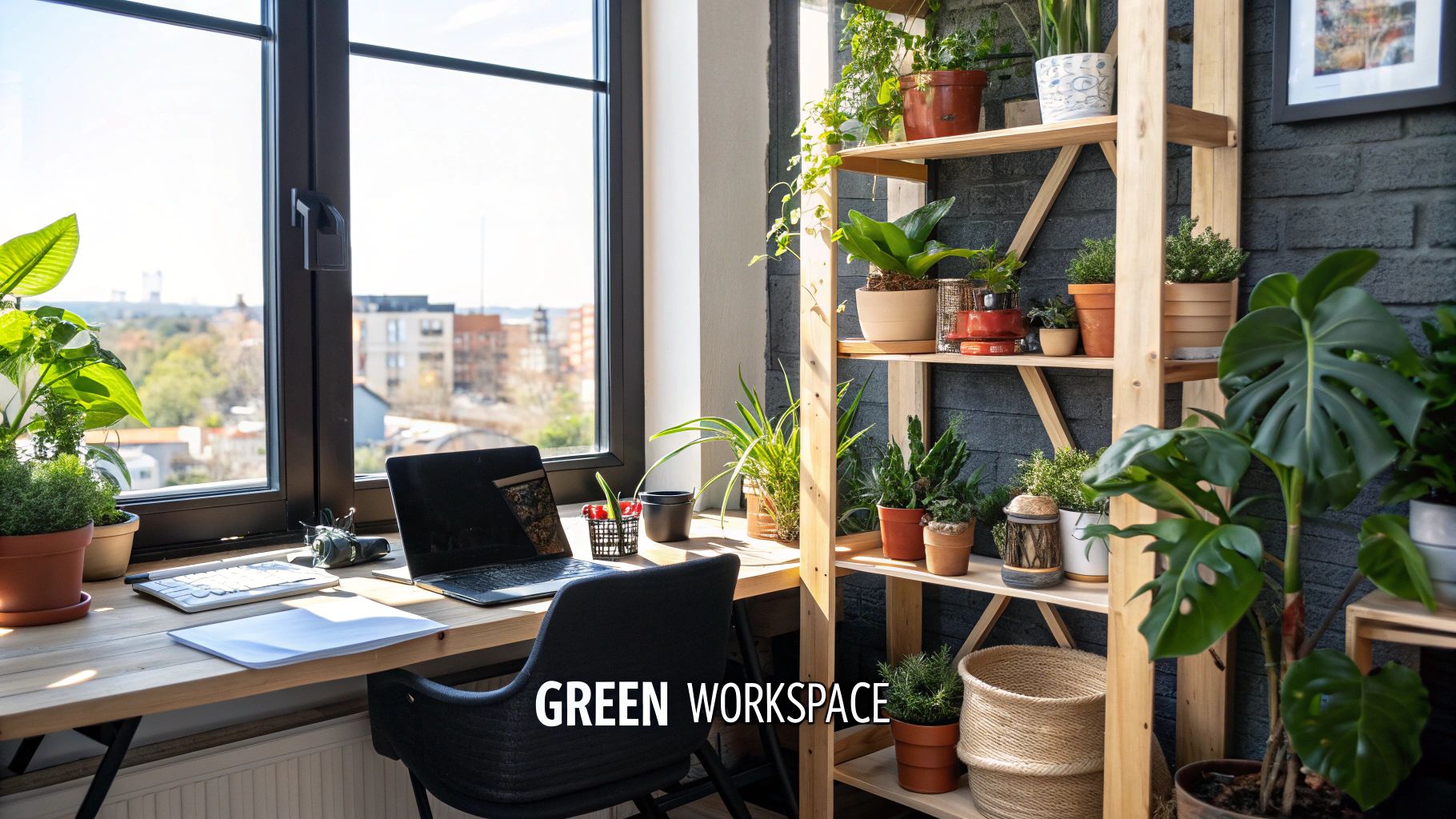 Biophilic Nature-Inspired Office