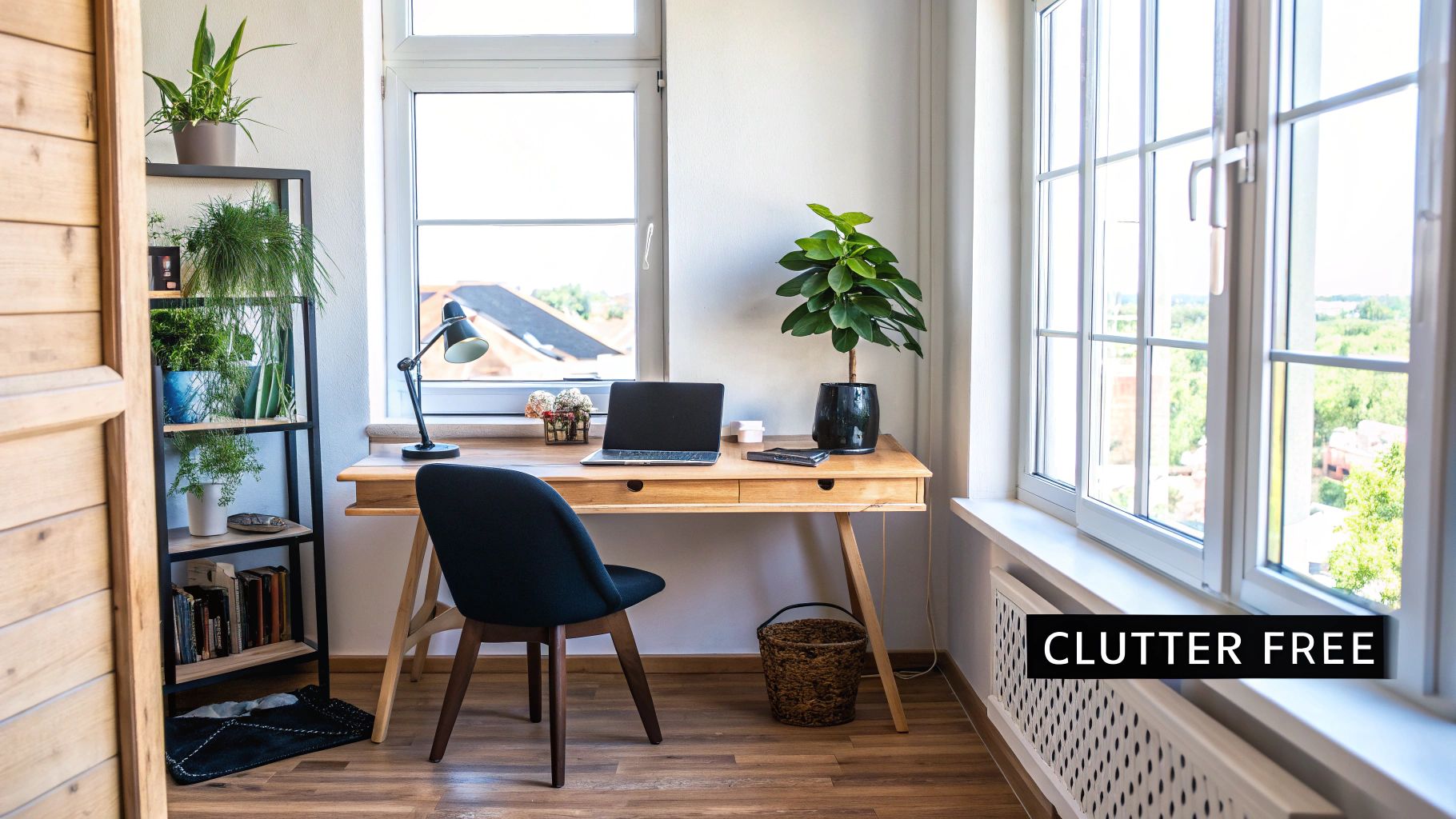 Minimalist Scandinavian Home Office