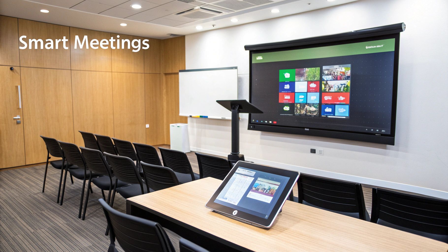 Technology-Integrated Smart Conference Rooms