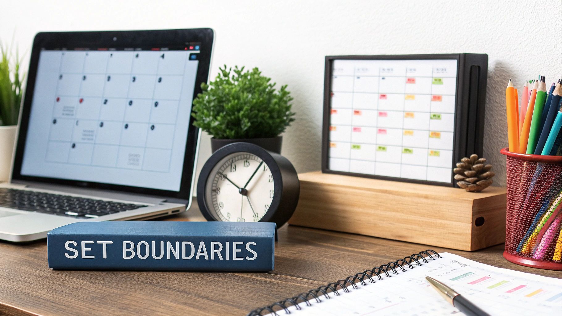 Set Clear Boundaries and Schedule