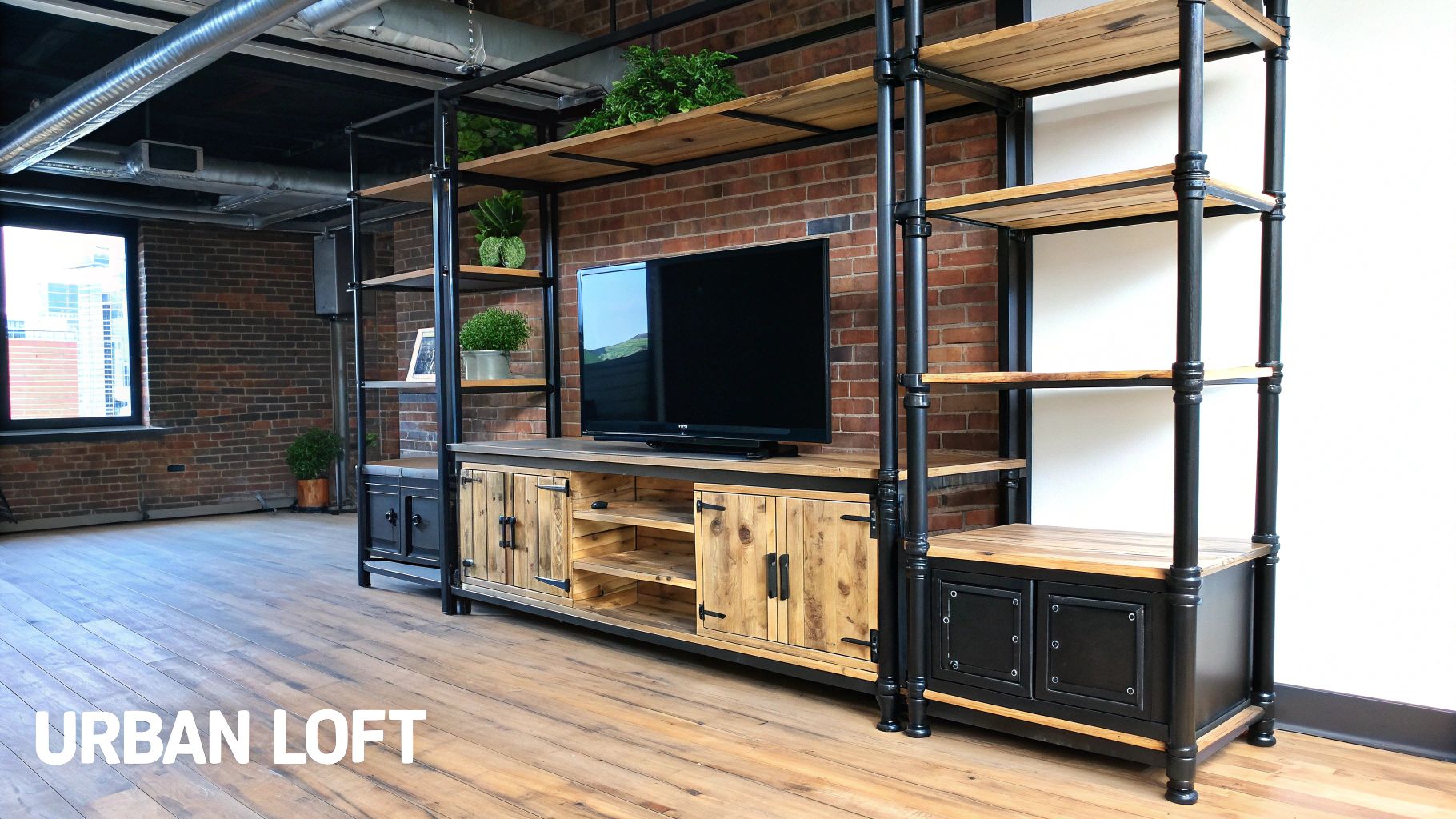 Multi-Level Entertainment Console