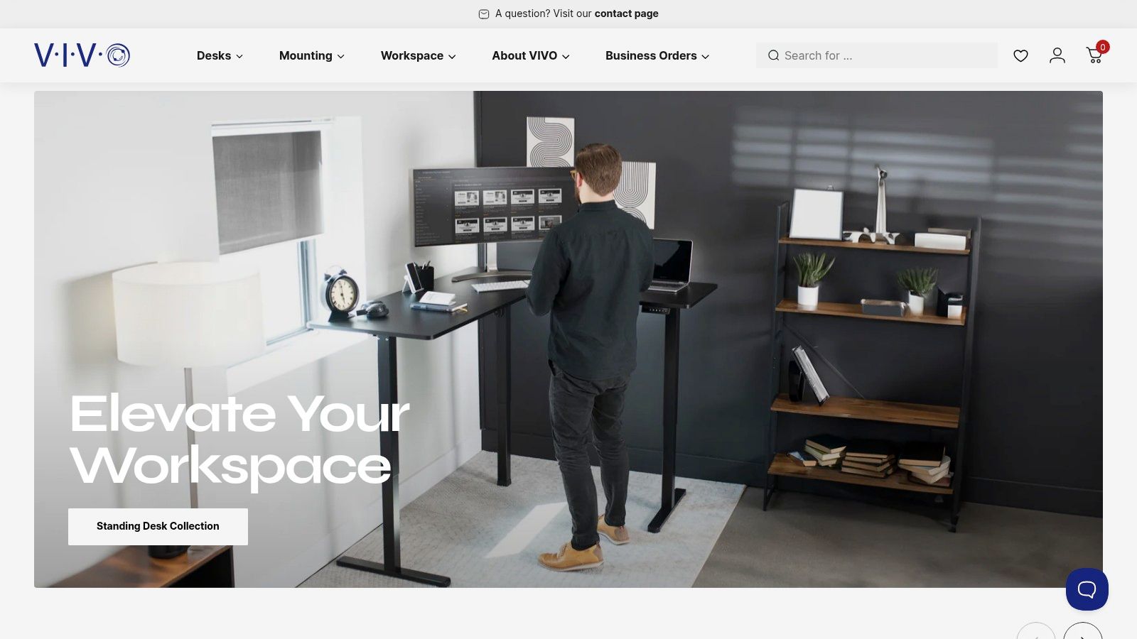 VIVO Heavy Duty Single Monitor Desk Mount (STAND-V101H)