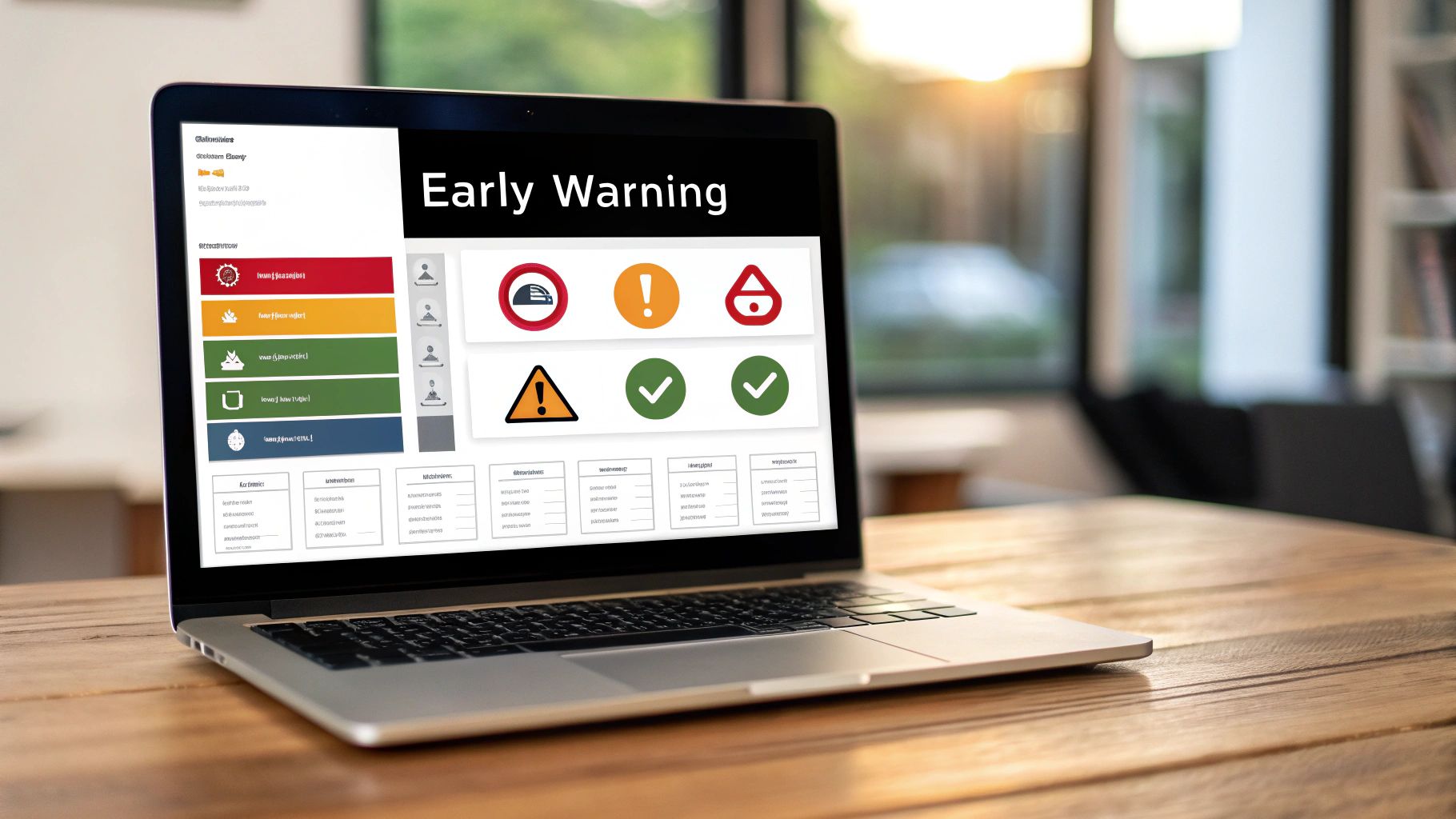 Implement Risk Monitoring and Early Warning Systems